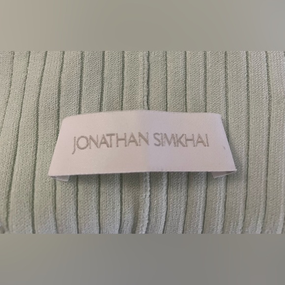 Jonathan Simkhai beautiful mint color knit dress NWOT - Picture 8 of 8